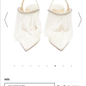 Jimmy Choo Ambre 100 wedding shoes